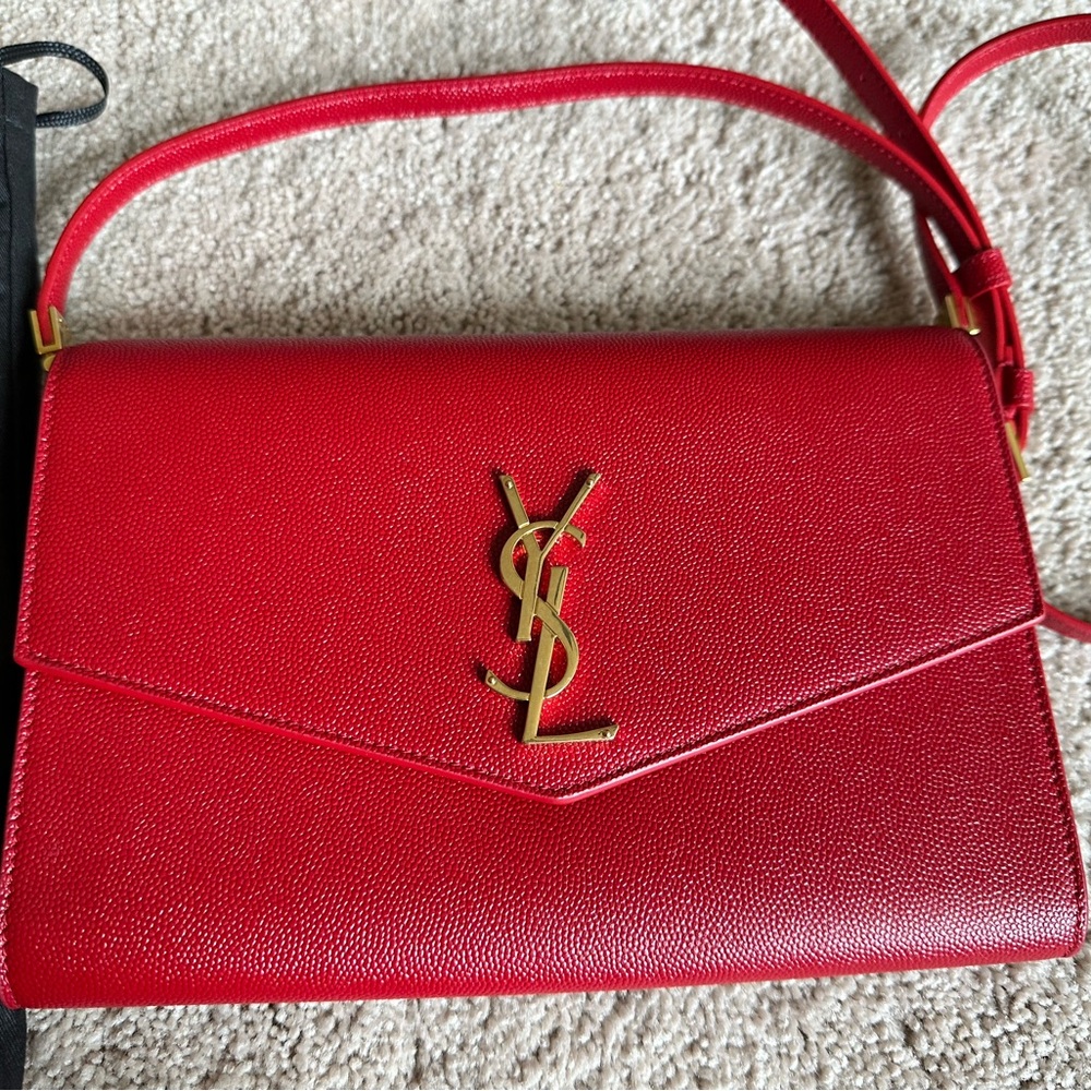YSL Uptown leather crossbody